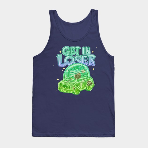 Get In loser Gelatinous Cube Tank Top by GiveMeThatPencil